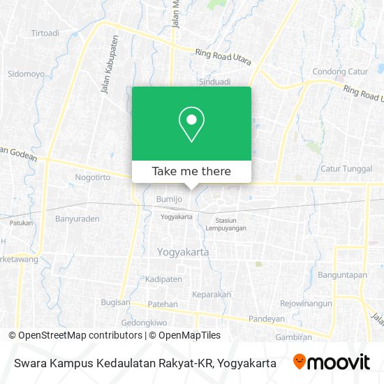 Swara Kampus Kedaulatan Rakyat-KR map