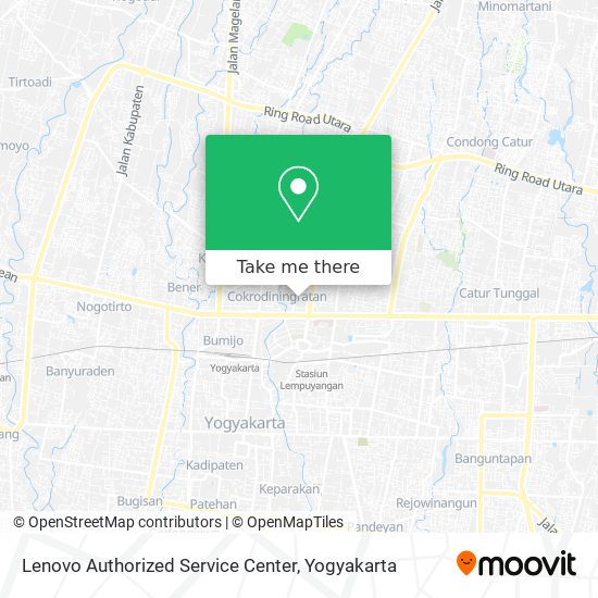 Lenovo Authorized Service Center map