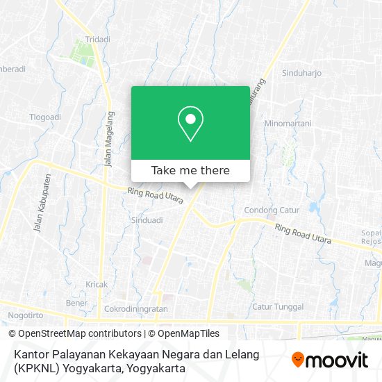 Kantor Palayanan Kekayaan Negara dan Lelang (KPKNL) Yogyakarta map