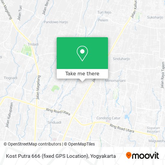 Kost Putra 666 (fixed GPS Location) map
