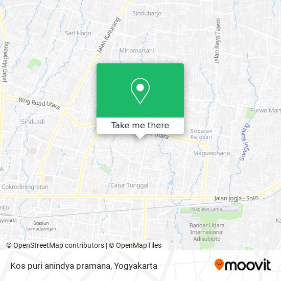 Kos puri anindya pramana map