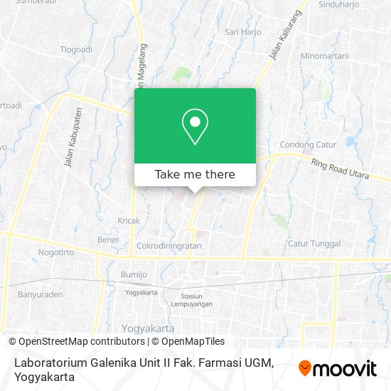 Laboratorium Galenika Unit II Fak. Farmasi UGM map