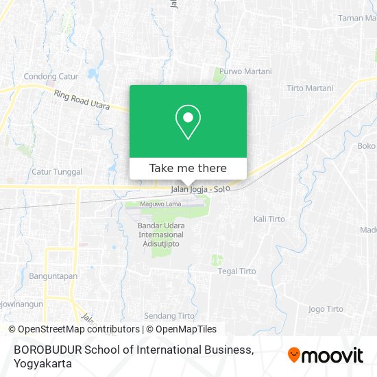 BOROBUDUR  School of International Business map