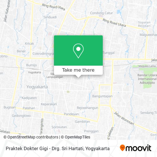 Praktek Dokter Gigi - Drg. Sri Hartati map