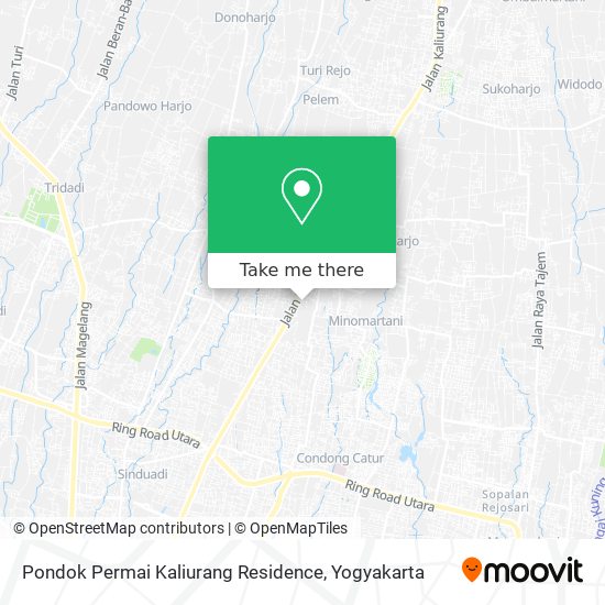 Pondok Permai Kaliurang Residence map