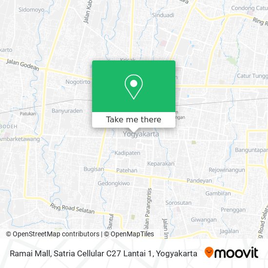 Ramai Mall, Satria Cellular C27 Lantai 1 map