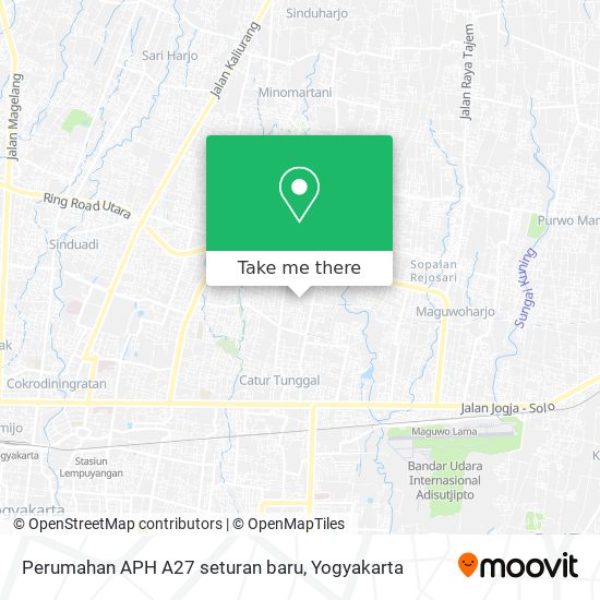 Perumahan APH A27 seturan baru map