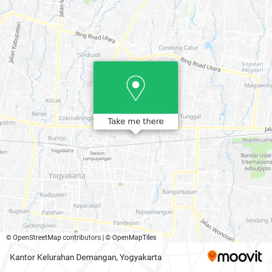 Kantor Kelurahan Demangan map