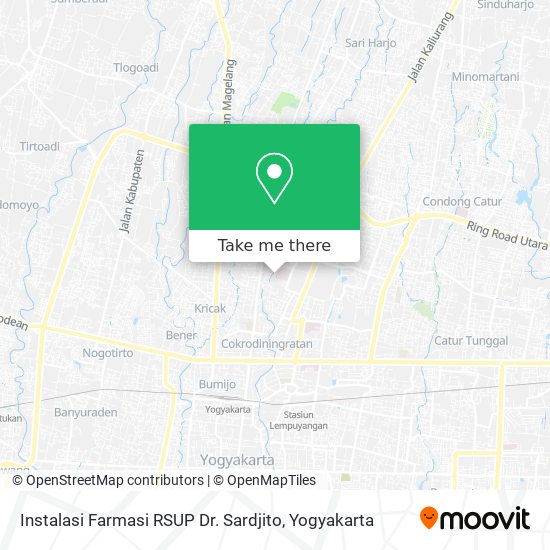 Instalasi Farmasi RSUP Dr. Sardjito map