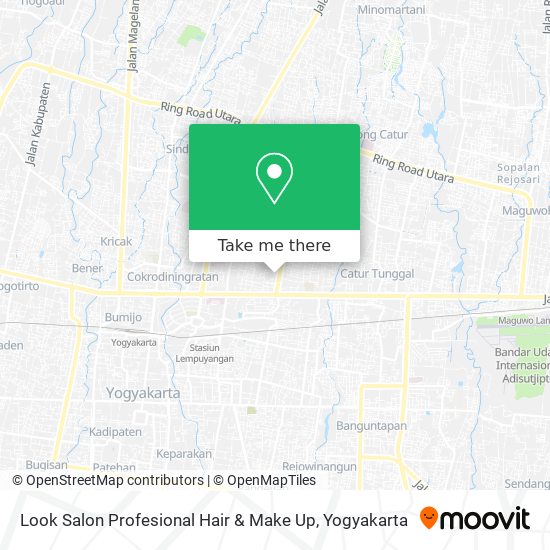 Look Salon Profesional Hair & Make Up map