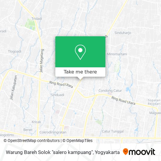Warung Bareh Solok "salero kampuang" map