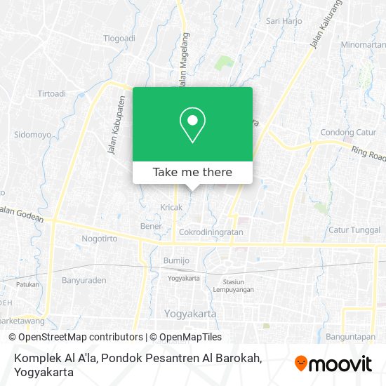 Komplek Al A'la, Pondok Pesantren Al Barokah map
