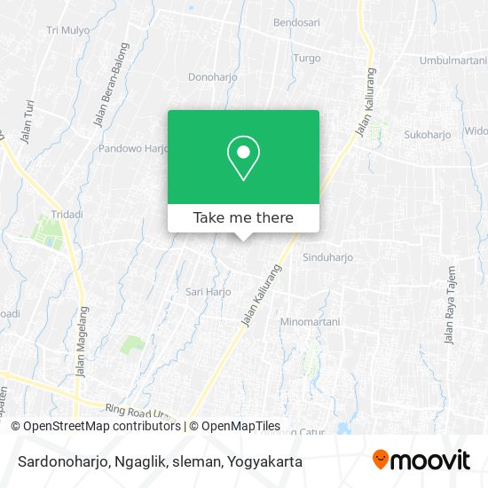 Sardonoharjo, Ngaglik, sleman map