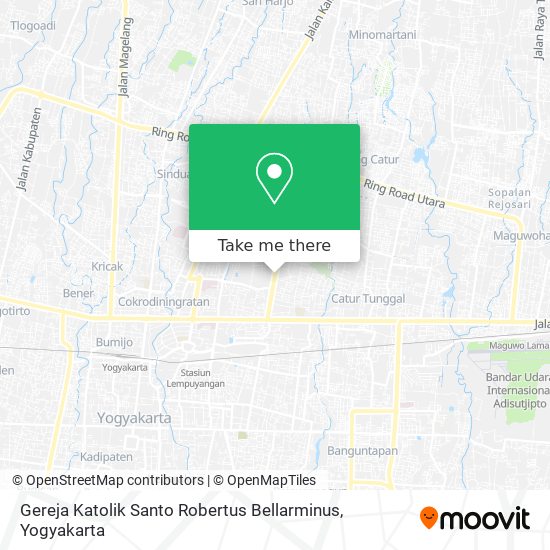 Gereja Katolik Santo Robertus Bellarminus map