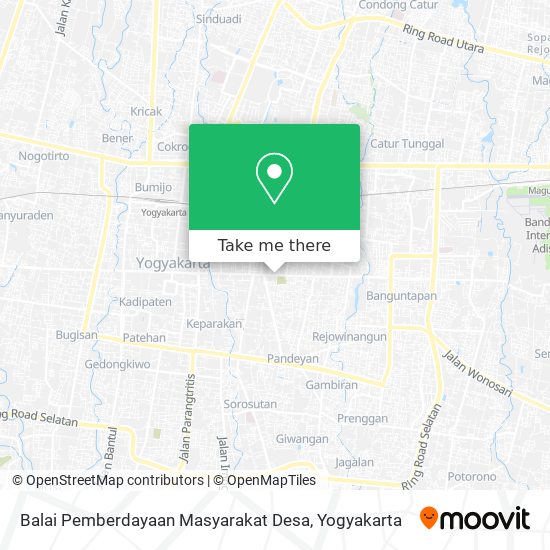 Balai Pemberdayaan Masyarakat Desa map