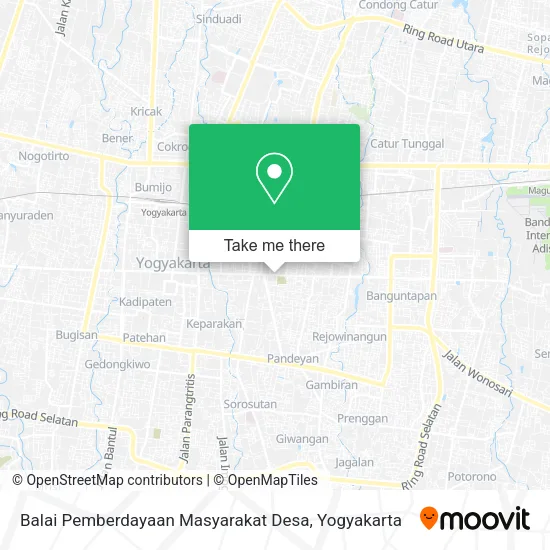 Balai Pemberdayaan Masyarakat Desa map