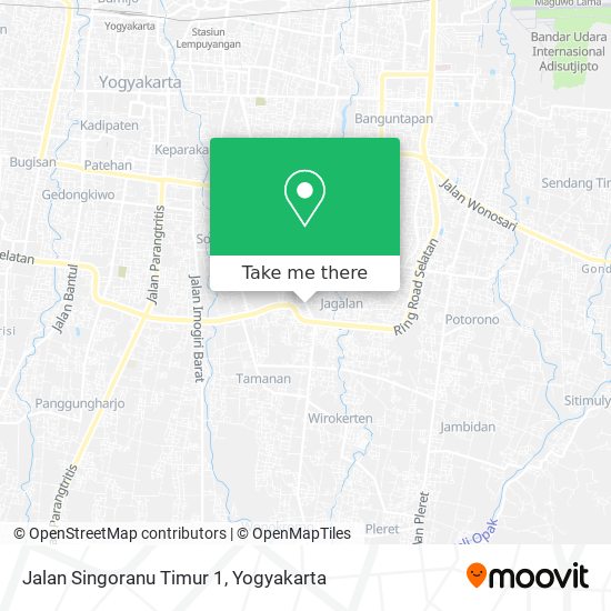 Jalan Singoranu Timur 1 map