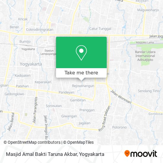 Masjid Amal Bakti Taruna Akbar map