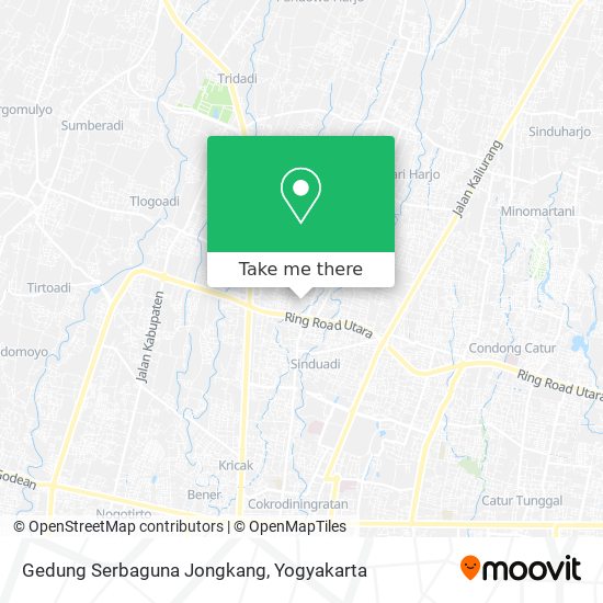 Gedung Serbaguna Jongkang map