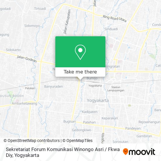 Sekretariat Forum Komunikasi Winongo Asri / Fkwa Diy map