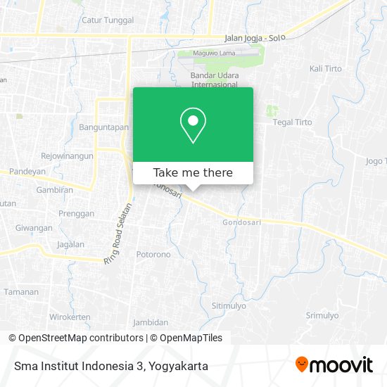 Sma Institut Indonesia 3 map