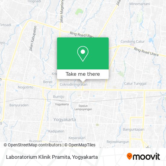 Laboratorium Klinik Pramita map