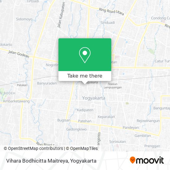 Vihara Bodhicitta Maitreya map