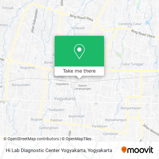 Hi Lab Diagnostic Center Yogyakarta map