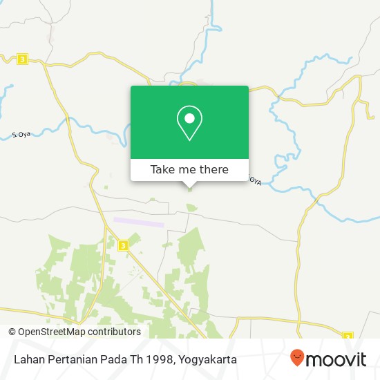 Lahan Pertanian Pada Th 1998 map