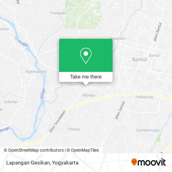 Lapangan Gesikan map