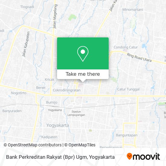 Bank Perkreditan Rakyat (Bpr) Ugm map