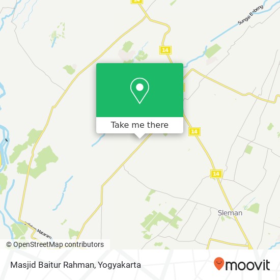 Masjid Baitur Rahman map