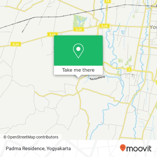 Padma Residence map