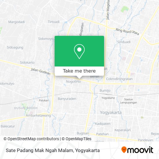 Sate Padang Mak Ngah Malam map