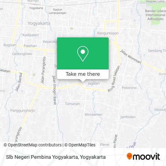 Slb Negeri Pembina Yogyakarta map