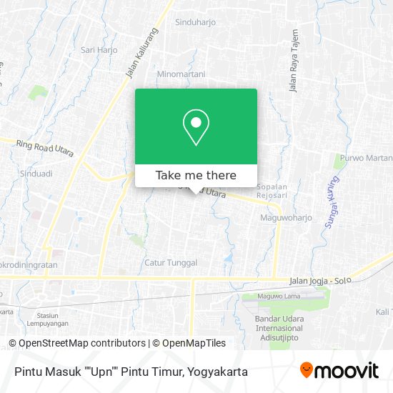 Pintu Masuk ""Upn"" Pintu Timur map