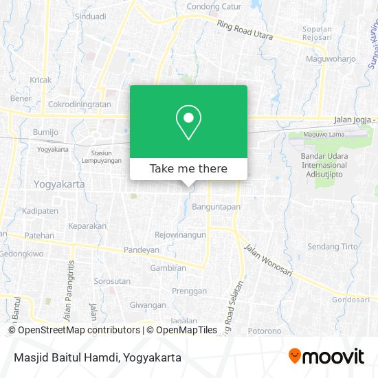 Masjid Baitul Hamdi map