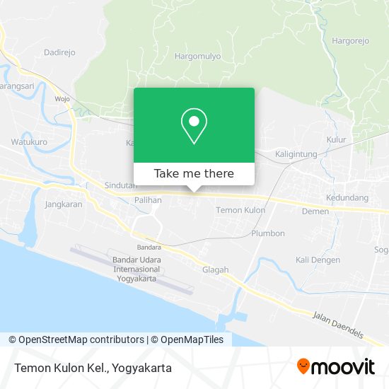 Temon Kulon Kel. map