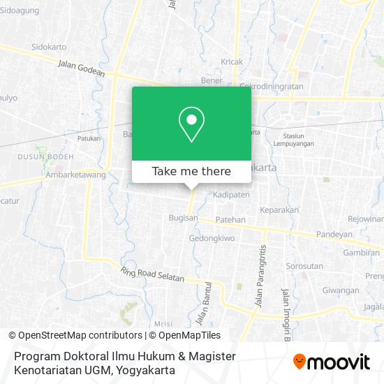 Program Doktoral Ilmu Hukum & Magister Kenotariatan UGM map