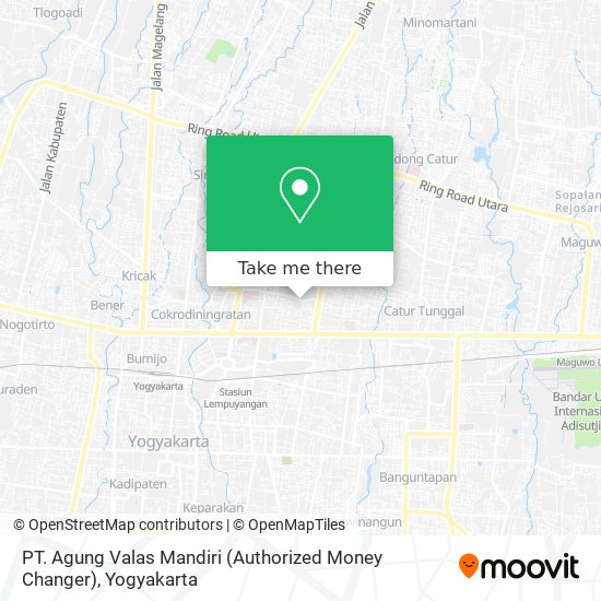 PT. Agung Valas Mandiri (Authorized Money Changer) map
