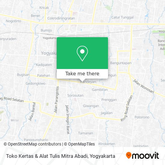 Toko Kertas & Alat Tulis Mitra Abadi map