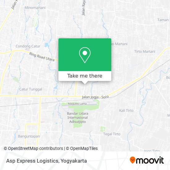 Asp Express Logistics map