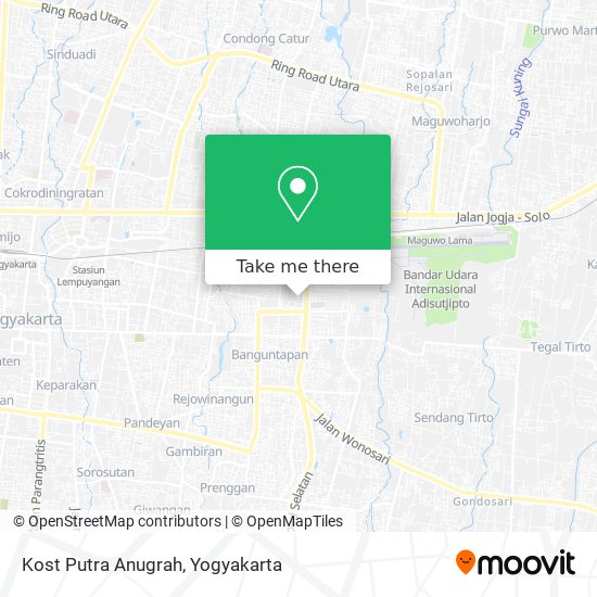 Kost Putra Anugrah map