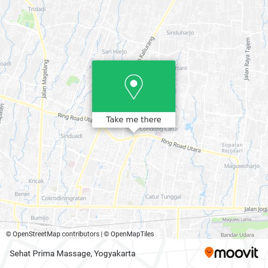 Sehat Prima Massage map