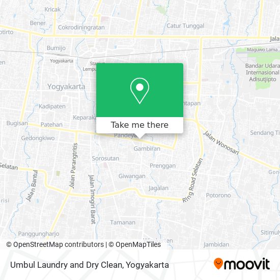Umbul Laundry and Dry Clean map