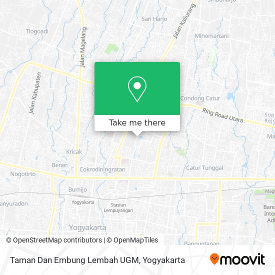 Taman Dan Embung Lembah UGM map