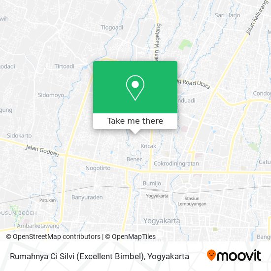 Rumahnya Ci Silvi (Excellent Bimbel) map