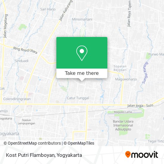 Kost Putri Flamboyan map