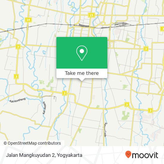 Jalan Mangkuyudan 2 map