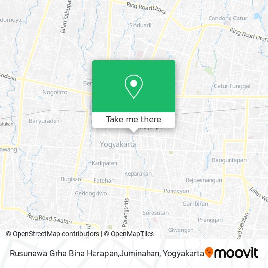 Rusunawa Grha Bina Harapan,Juminahan map